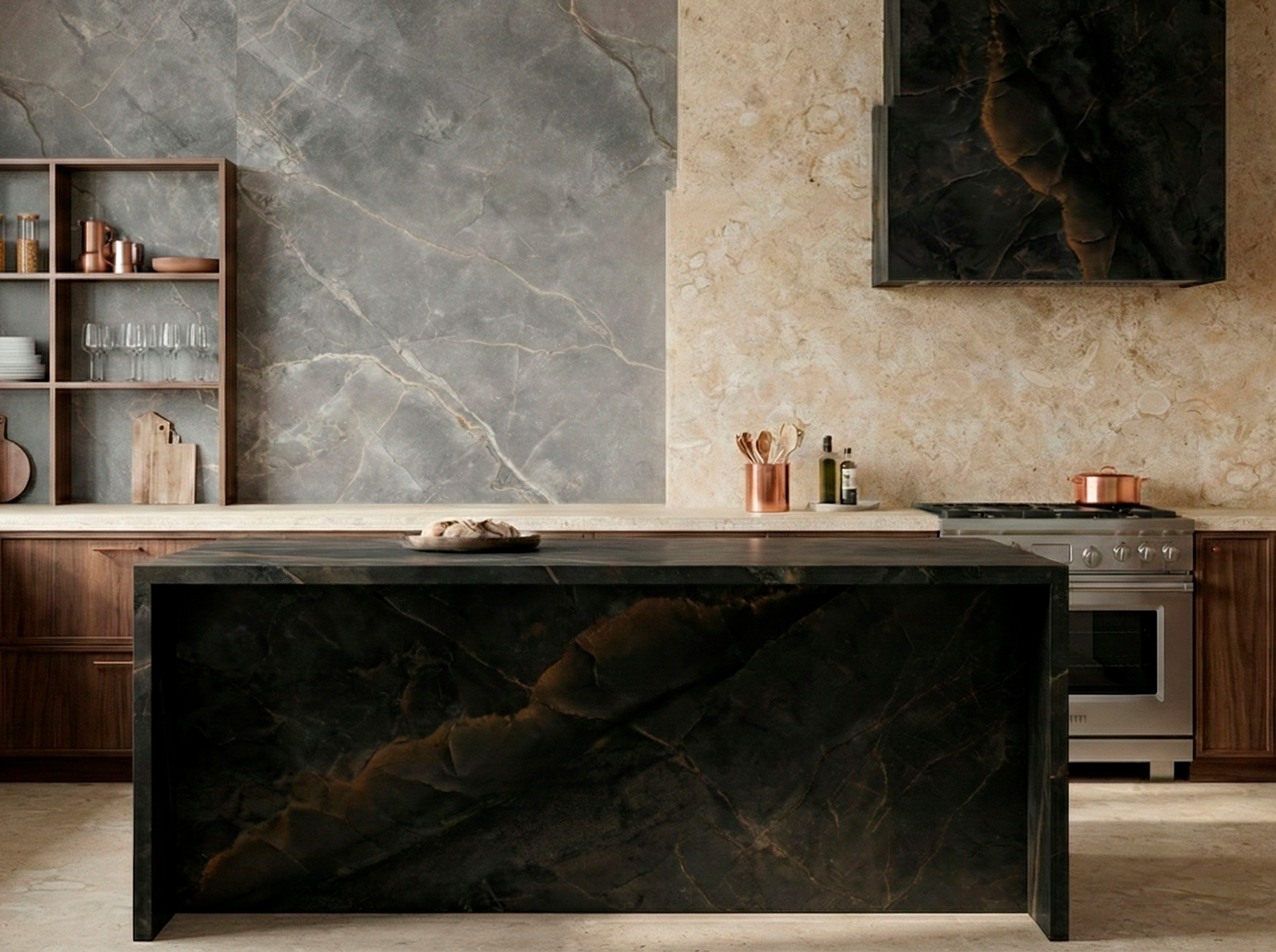 Onyx Black aplicado en un espacio real